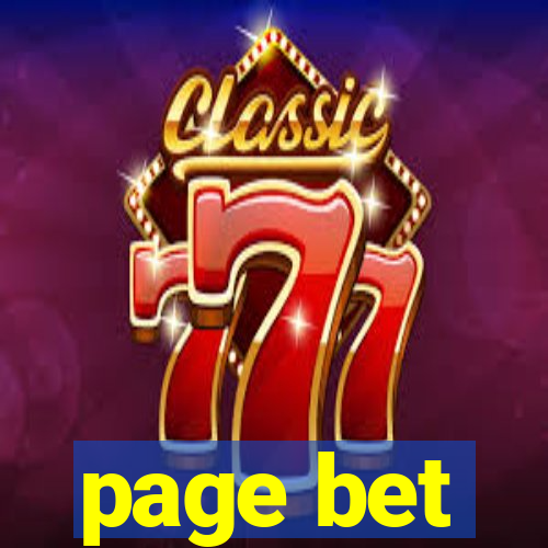 page bet